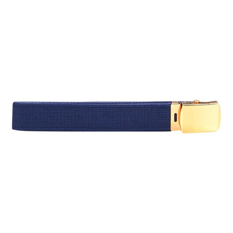 JDH - Tropenkoppel Blauw Gouden Gesp